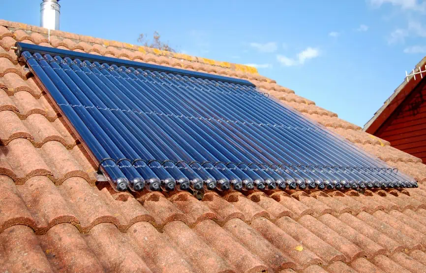 how to install a solar water heater